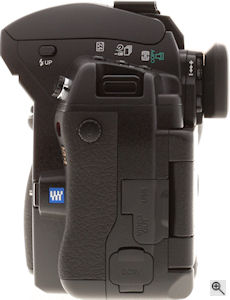 Olympus' E-3 digital SLR. Copyright &copy; 2007, The Imaging Resource. All rights reserved. Click for a bigger picture!