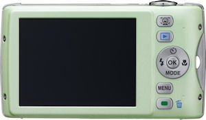 Pentax's Optio P80 digital camera. Photo provided by Pentax Imaging Co. Click for a bigger picture!