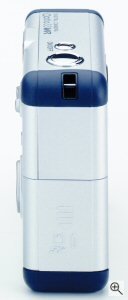 Pentax's Optio 33WR digital camera. Courtesy of Pentax, with modifications by Michael R. Tomkins. Click for a bigger picture!