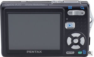 Pentax's Optio A30 digital camera.
