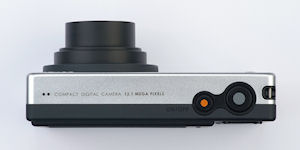 Pentax's Optio H90 digital camera. Photo provided by Pentax. Click for a bigger picture!