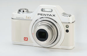 Pentax's Optio I-10 digital camera. Photo provided by Pentax. Click for a bigger picture!