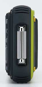 Pentax's Optio W90 digital camera. Photo provided by Pentax Imaging Co. Click for a bigger picture!