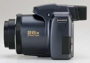 Pentax's Optio X90 digital camera. Photo provided by Pentax Imaging Co. Click for a bigger picture!