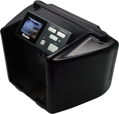 The PDF-S 200 SE has a five megapixel sensor. Photo provided by Rollei GmbH. Click for a bigger picture!