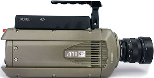 Vision Research's Phantom v710 high-speed camera records 7,530 frames per second at 1,280 x 800 pixel resolution. Photo provided by AMETEK Inc. Click for a bigger picture!