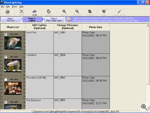 PhotoLightning's interface. Image copyright &copy; 2002, The Imaging Resource.  All rights reserved. Click for a bigger picture!