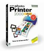 Arcsoft's PhotoPrinter Pro 2000 packaging. Courtesy of Arcsoft Inc.