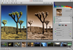 ArcSoft's PhotoStudio Darkroom software. Courtesy of ArcSoft, with modifications by Michael R. Tomkins. Click for a bigger picture!