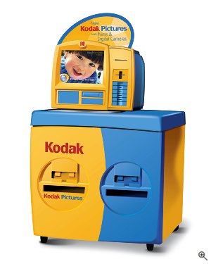 Kodak's Picture Maker Digital Station. Courtesy of Eastman Kodak Co., with modifications by Michael R. Tomkins. Click for a bigger picture!