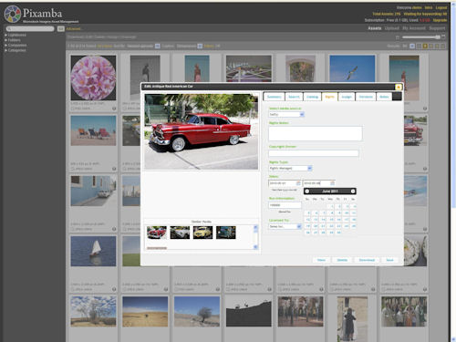 How to edit a single stock image with Pixamba. Screenshot and caption provided by Pixamba Ltd. Click for a bigger picture!