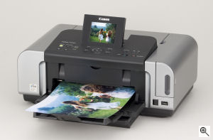 Canon's PIXMA iP6600 printer. Courtesy of Canon, with modifications by Michael R. Tomkins. Click for a bigger picture!