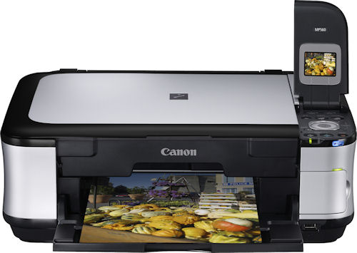 Canon's PIXMA MP560 all-in-one. Photo provided by Canon USA Inc. Click for a bigger picture!