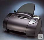 Kodak's PM120 photo printer, front left quarter view.  Courtesy of Eastman Kodak Co. - click for a bigger picture!