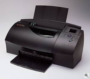 Kodak's PM200 photo printer, front left quarter view.  Courtesy of Eastman Kodak Co. - click for a bigger picture!