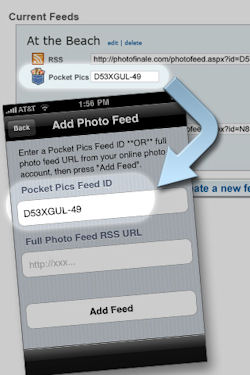 Lucidiom's Pocket Pics application for the Apple iPhone. Screenshots provided by Lucidiom. Click for a bigger picture!