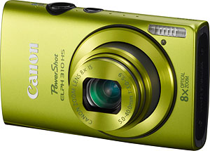 Canon's PowerShot ELPH 310 HS digital camera. Image provided by Canon USA Inc. Click for a bigger picture!