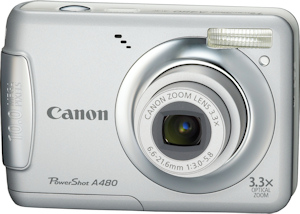 Canon's PowerShot A480. Photo provided by Canon USA Inc. Click for a bigger picture!