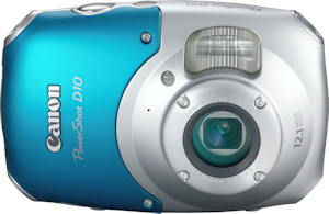 Canon's PowerShot D10. Photo provided by Canon USA Inc. Click for a bigger picture!