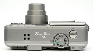 Canon's PowerShot S60 digital camera. Copyright © 2004, The Imaging Resource. All rights reserved. Click for a bigger picture!