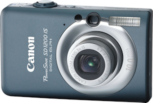 Canon's PowerShot SD1200 IS. Photo provided by Canon USA Inc. Click for a bigger picture!