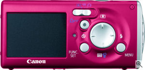 Canon's PowerShot SD30 Digital ELPH. Courtesy of Canon, with modifications by Michael R. Tomkins. Click for a bigger picture!