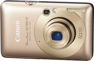 Canon's PowerShot SD780 IS. Photo provided by Canon USA Inc. Click for a bigger picture!