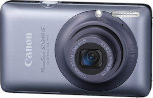 Canon's PowerShot SD940 IS digital camera. Photo provided by Canon USA Inc. Click for a bigger picture!