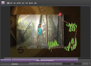 Adobe Premiere Elements 8. Screenshot provided by Adobe Systems Inc. Click for a bigger picture!