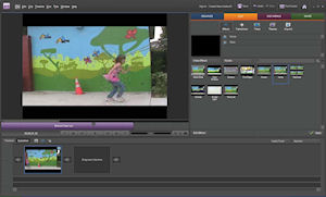 Adobe Premiere Elements 8. Screenshot provided by Adobe Systems Inc. Click for a bigger picture!