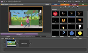 Adobe Premiere Elements 8. Screenshot provided by Adobe Systems Inc. Click for a bigger picture!