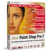 Jasc's Paint Shop Pro 7.0 packaging. Courtesy of Jasc Software Inc.