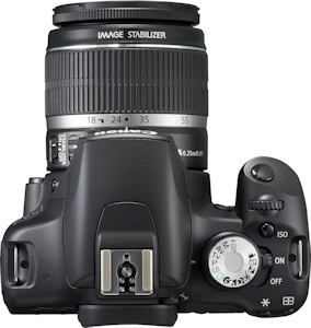 Canon's EOS 500D Rebel T1i digital SLR. Photo provided by Canon USA Inc. Click for a bigger picture!