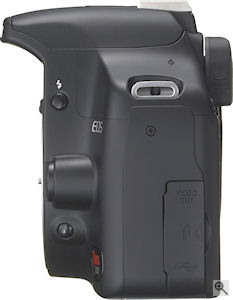 Canon's EOS Rebel XSi digital SLR. Courtesy of Canon, with modifications by Michael R. Tomkins. Click for a bigger picture!