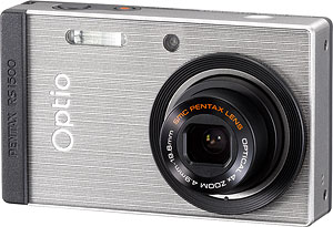 Pentax's Optio RS1500 digital camera. Photo provided by Pentax Imaging Co. Click for a bigger picture!
