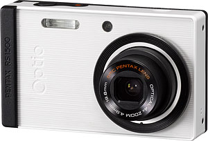 Pentax's Optio RS1500 digital camera. Photo provided by Pentax Imaging Co. Click for a bigger picture!