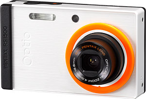Pentax's Optio RS1500 digital camera. Photo provided by Pentax Imaging Co. Click for a bigger picture!