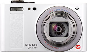 Pentax's Optio RZ18 digital camera. Photo provided by Pentax Imaging Co. Click for a bigger picture!