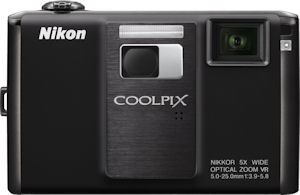 Nikon's Coolpix S1000pj digital camera. Photo provided by Nikon Inc. Click for a bigger picture!