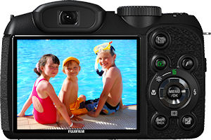 Fujifilm's FinePix S1800 digital camera. Photo provided by Fujifilm North America Corp. Click for a bigger picture!