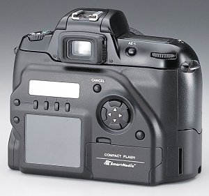 Fuji FinePix S1 Pro Rear View - click for a bigger picture!