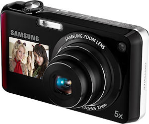 Samsung's TL210 digital camera. Photo provided by Samsung Electronics America Inc. Click for a bigger picture!