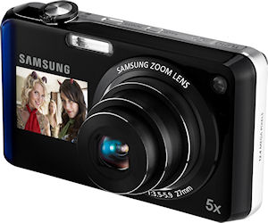 Samsung's TL210 digital camera. Photo provided by Samsung Electronics America Inc. Click for a bigger picture!