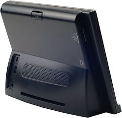 Rear view of the ScanViewer multimedia digital picture frame. Photo provided by JOBO AG. Click for a bigger picture!