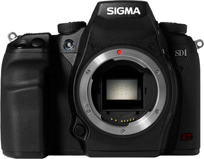 Sigma's SD1 digital SLR. Photo provided by Sigma Corp.