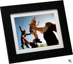 Shogo digital picture frame. Courtesy of RealEase Ltd. with modifications by Michael R. Tomkins. Click for a bigger picture!