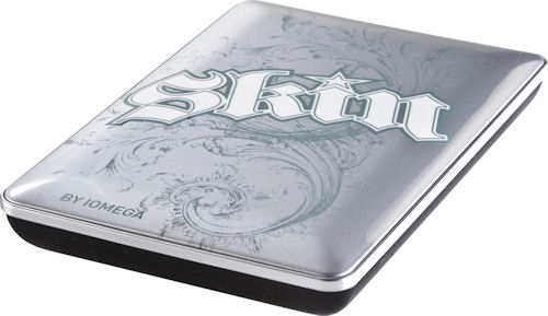 Iomega's 'Knock Out' Skin hard drive. Photo provided by EMC Corp. Click for a bigger picture!