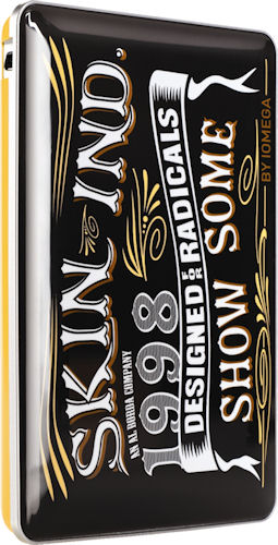 Iomega's 'Radical' Skin hard drive. Photo provided by EMC Corp. Click for a bigger picture!