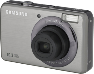 Samsung's SL202 digital camera. Photo provided by Samsung Electronics America Inc. Click for a bigger picture!