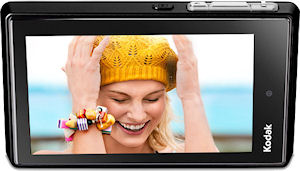 Kodak's SLICE digital camera. Photo provided by Eastman Kodak Co. Click for a bigger picture!